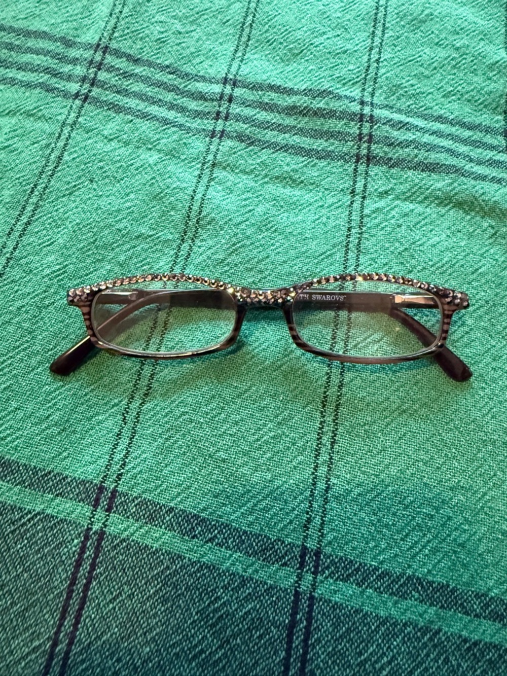 Jimmy crystal eyeglasses